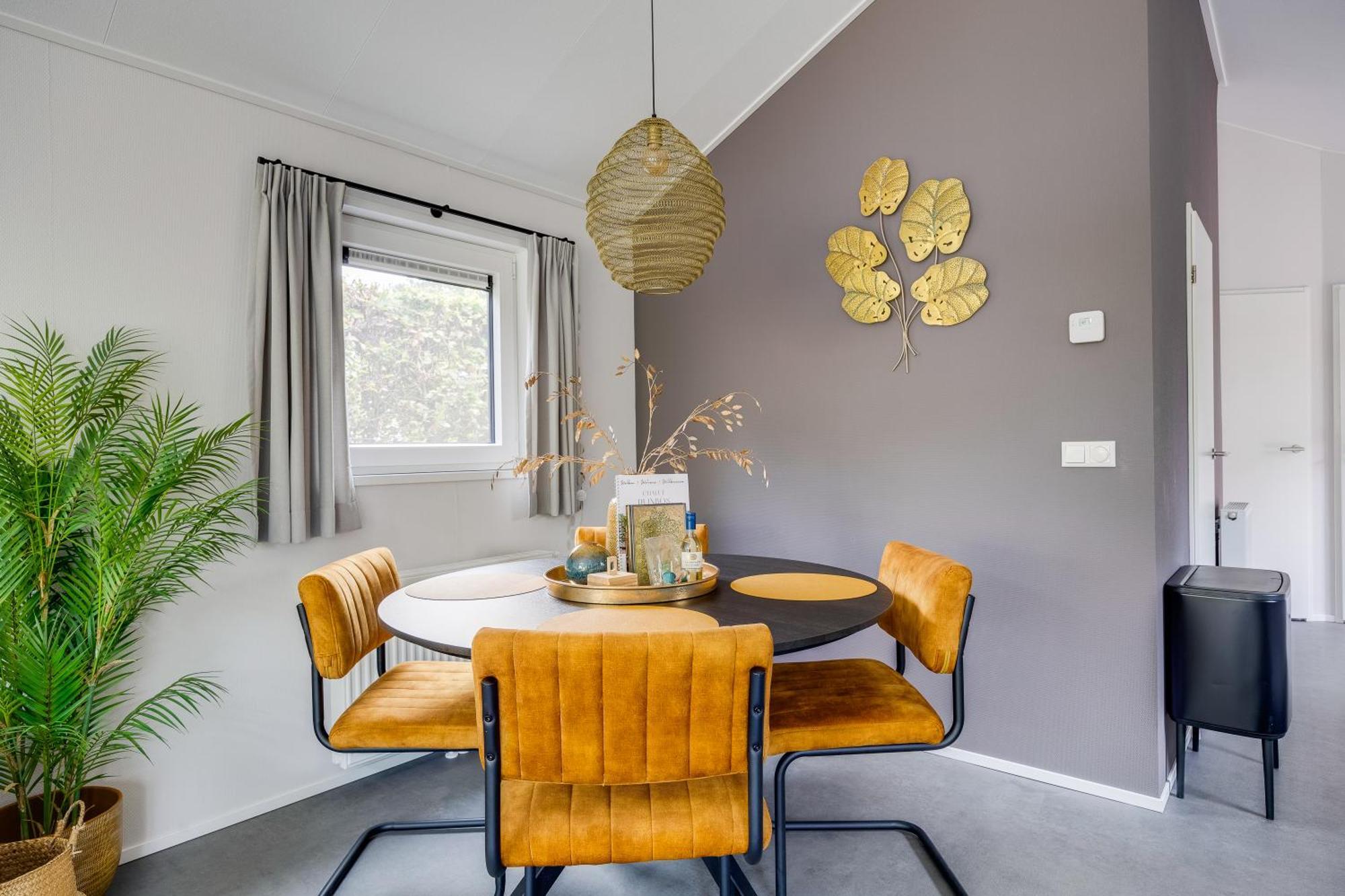 Modern Ingericht Chalet Op Groen Park Op De Veluwe Epe Ngoại thất bức ảnh